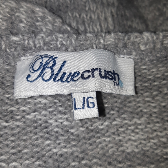 Bluecrush women's Cropped long sleeve sweater Size L - Picture 10 of 16